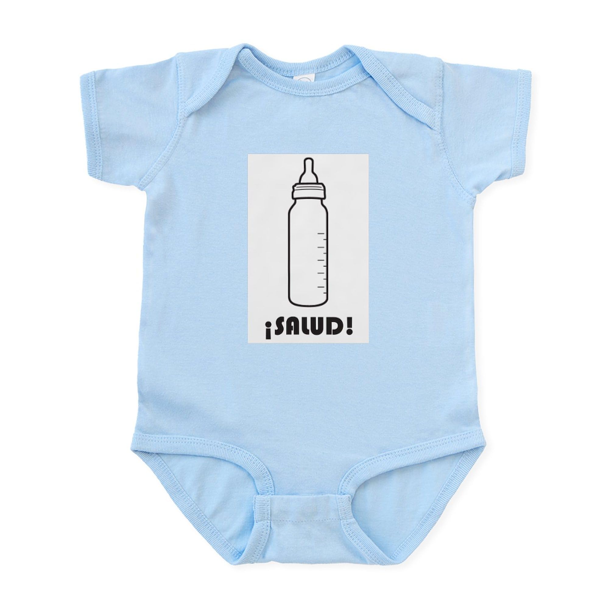 Salud Infant Bodysuit - Cute Baby Romper for Newborns & Infants | Soft Cotton Onesie for Playtime, Photo Shoots & Everyday Wear