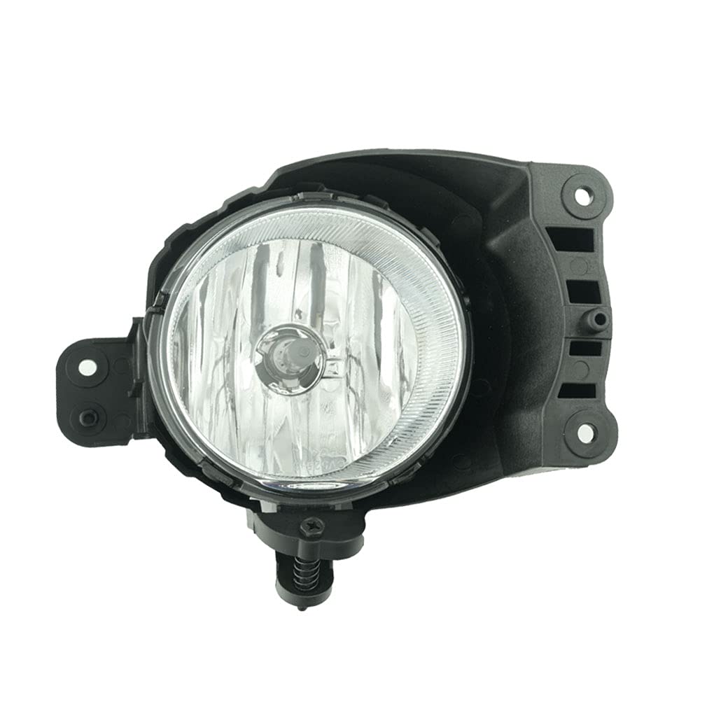 Chevy Sonic Aveo Fog Light Kit 2012-2016 - Clear Front Bumper Fog Lights Assembly with Halogen Bulbs & Covers (GM2593306, GM2592306) - Perfect for Night Driving and Off-Road Adventures