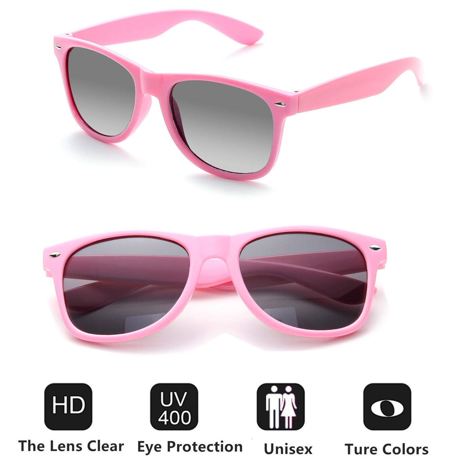 80s Retro Party Sunglasses Bulk Pack - 8/10/20/30 Pairs of Fun Adult Sunglasses for Themed Parties, Costumes & Events - Perfect for Halloween, Vegas Nights & 80s Theme Parties