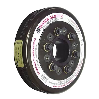 ATI Super Damper for John Deere 466 & 619 Engines - SFI Certified Performance Harmonic Balancer - Perfect for Tractor, Agricultural & Heavy-Duty Equipment Applications