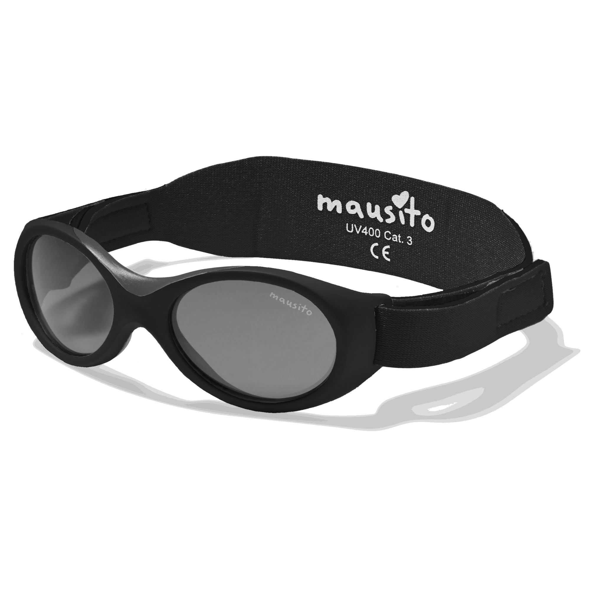Mausito BABY Sunglasses 0-24 Months | Flexible BPA-Free Infant Sunglasses with Adjustable Strap | 100% UV Protection | Newborn & Toddler Sun Protection for Beach, Outdoor & Travel