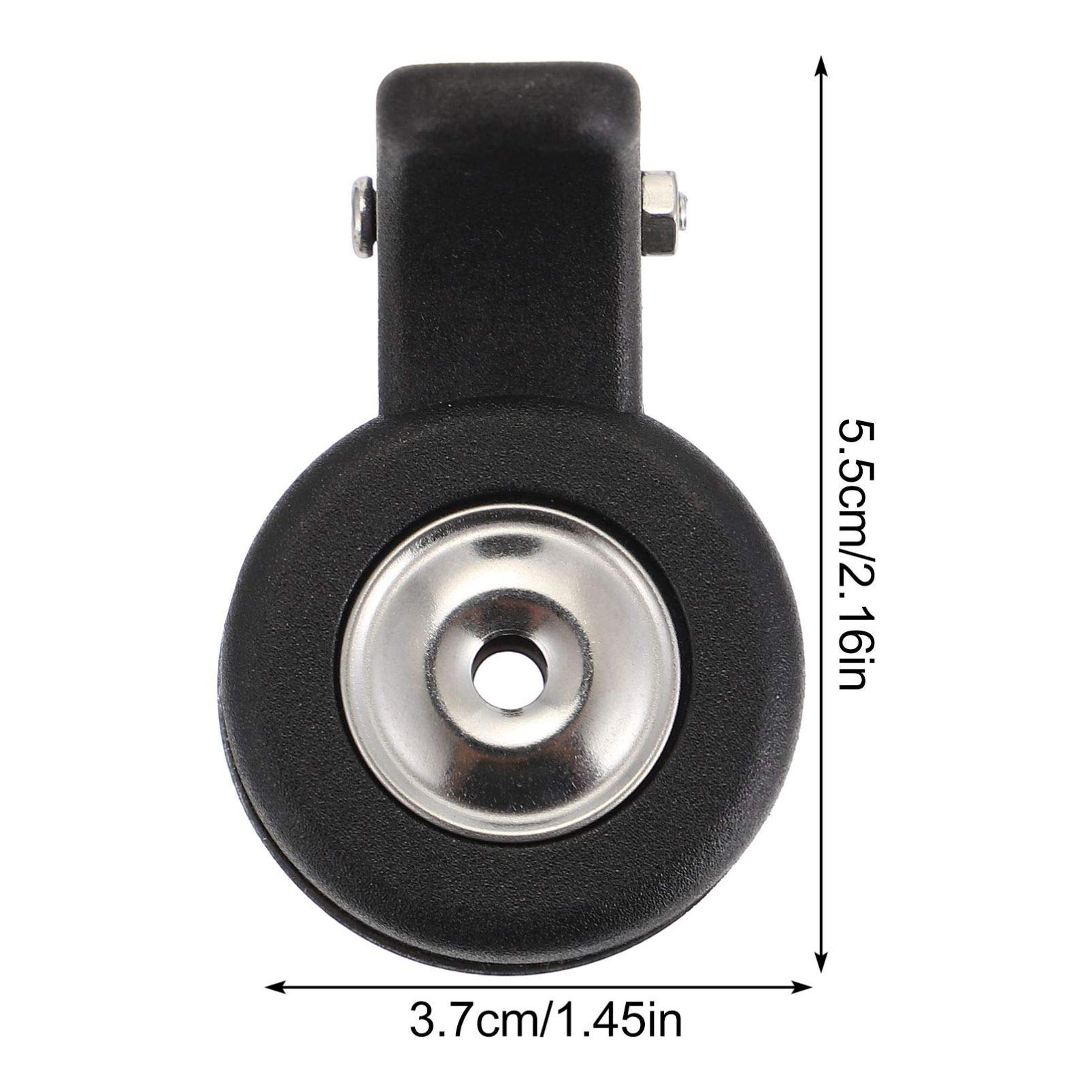 DOITOOL 2-Pack Stainless Steel Whistling Tea Kettle Spout Nozzle - Replacement Whistle for Stovetop Kettles - Perfect for Tea Lovers & Home Brewing (Ideal for Gas/Electric Stoves & Camping)