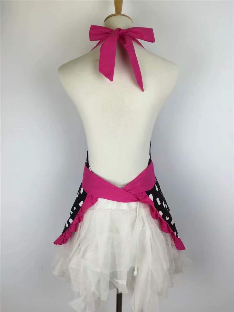 Cotton Apron with Pocket for Baking & Cooking | Women & Girls Kitchen Wear