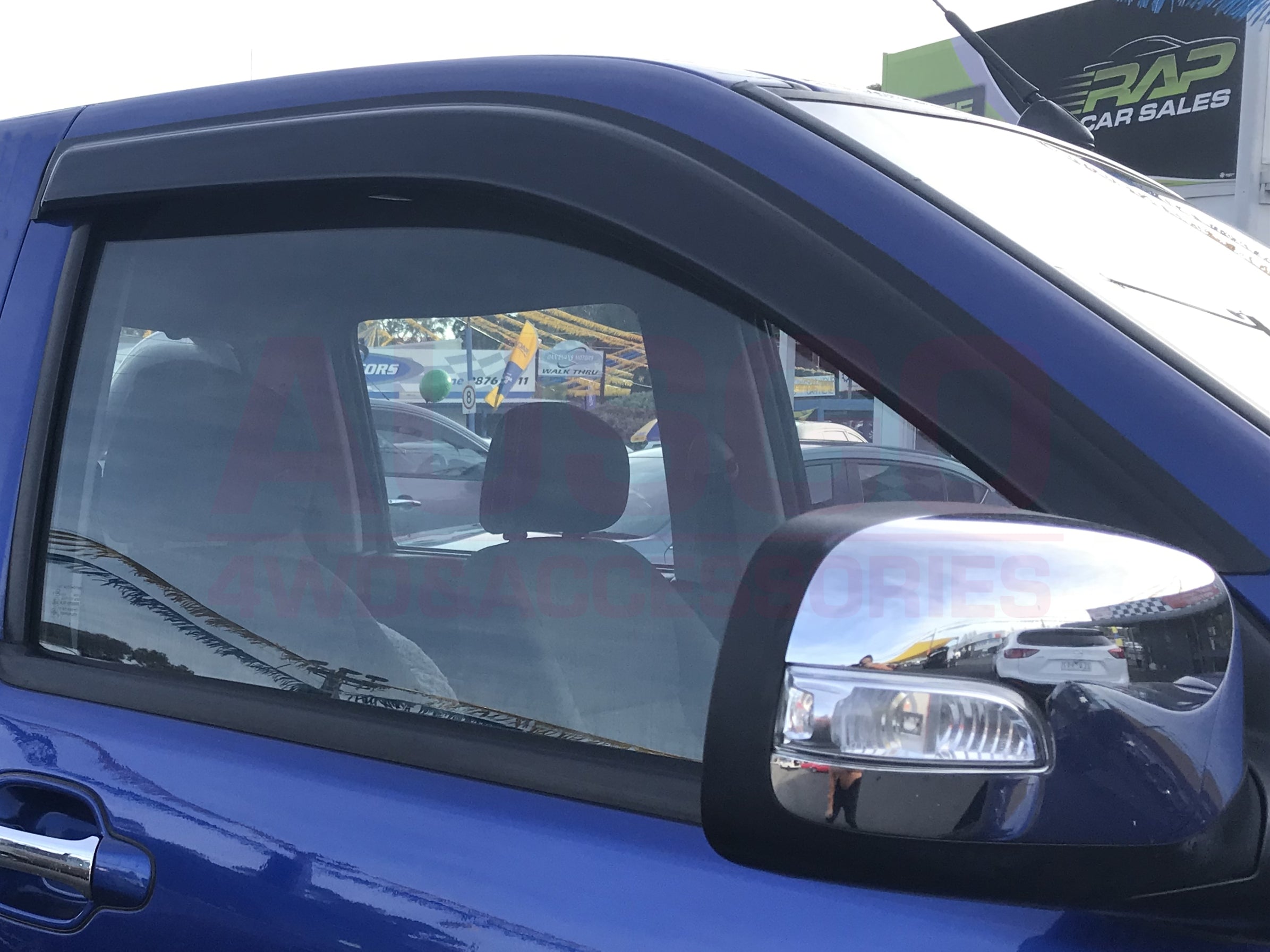 Premium Weather Shields for ISUZU D-MAX DMAX Single/Extra Cab (2008-2012) - Durable Wind & Rain Protection for Off-Road Adventures & Daily Commutes