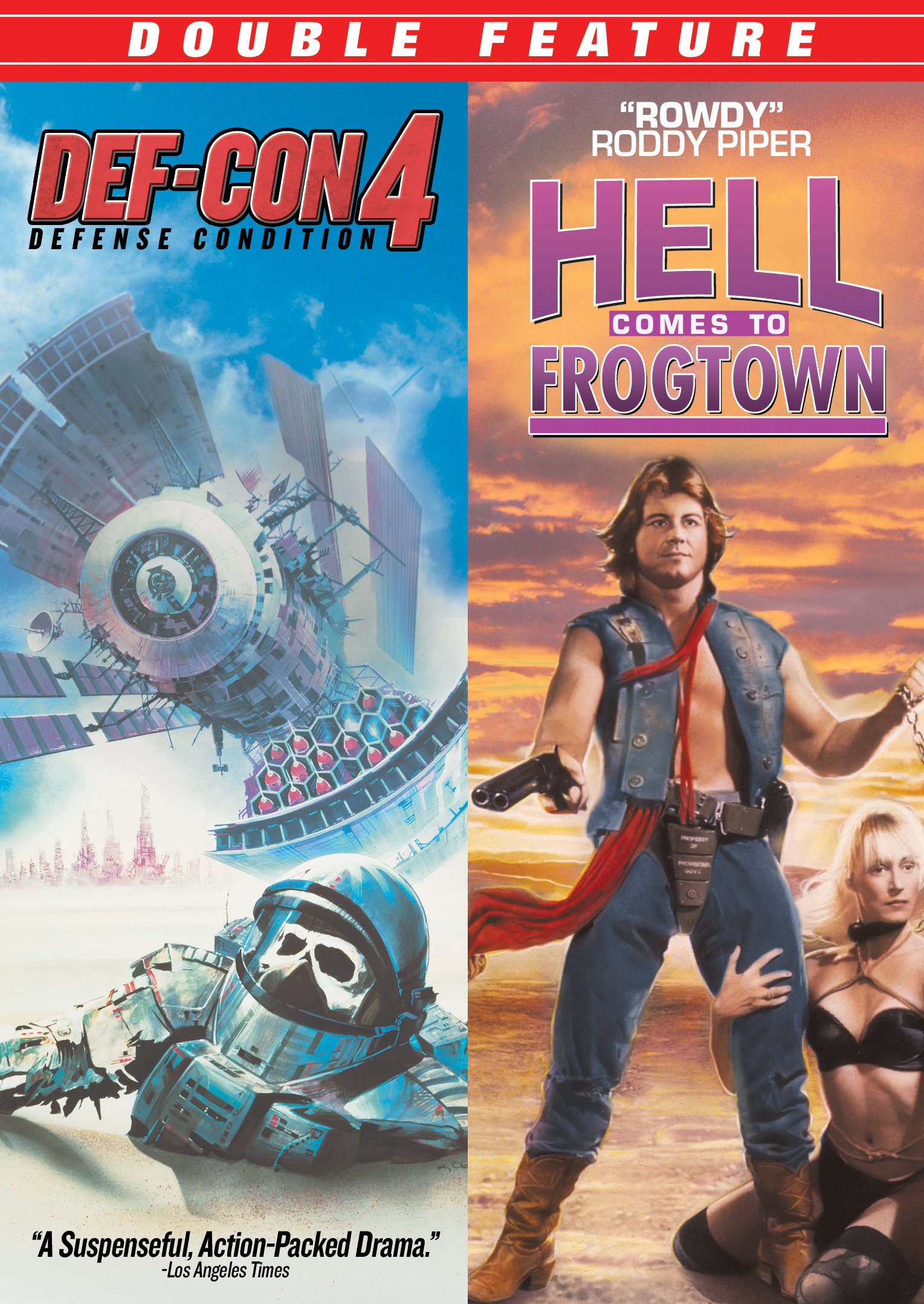 DEF-CON 4 & HELL COMES TO FROGTOWN - Classic Sci-Fi Action Double Feature DVD - Perfect for Movie Nights and Cult Film Collectors