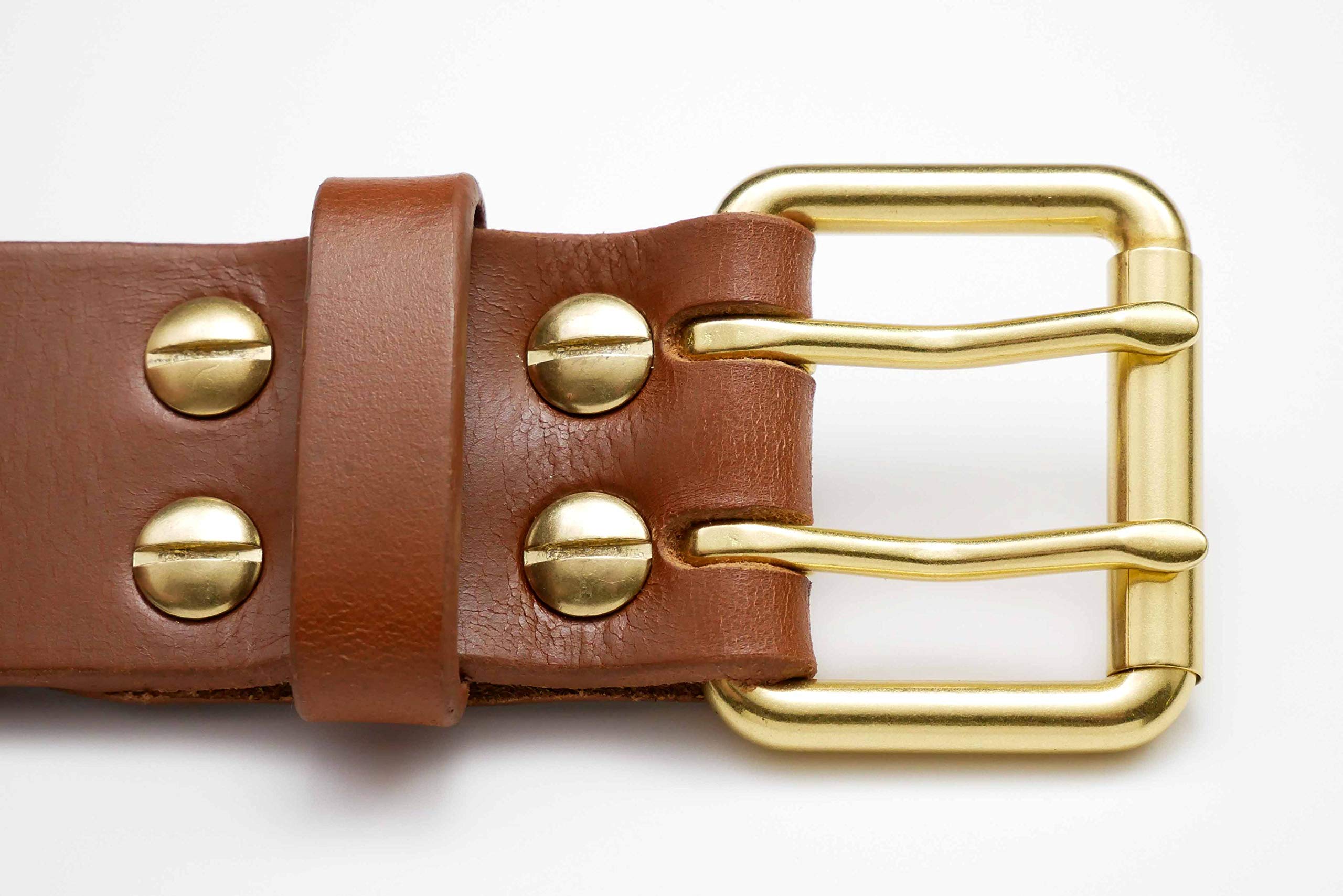 Handmade Genuine Leather Belt for Men - Durable Outdoor Gear & Casual Wear - Perfect for Hiking, Camping & Everyday Use