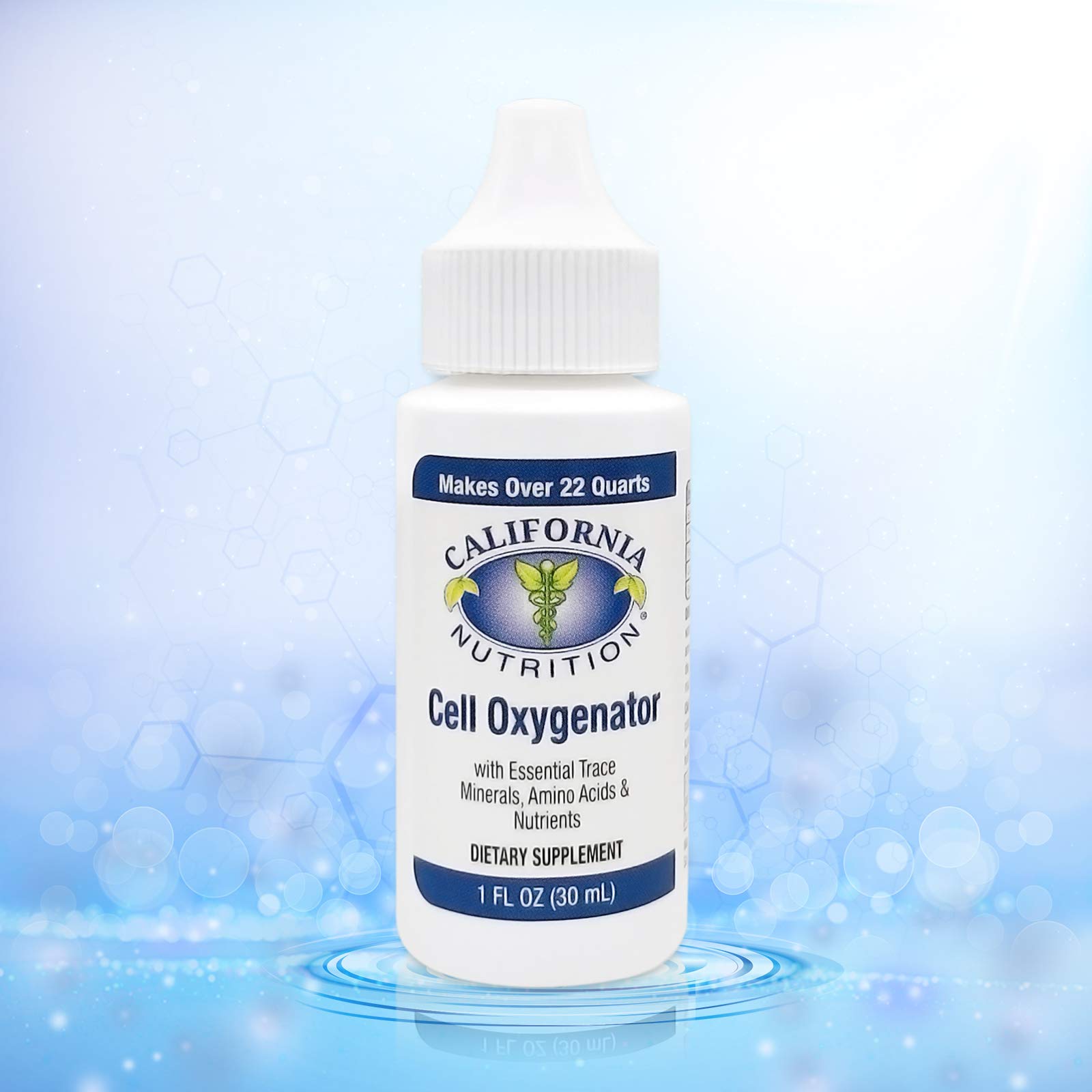 Premium Liquid Oxygen Drops for Water - 1 Fl Oz Bottle (5 Pack) | Cell Oxygenator Concentrate Supplement for Immune Support, Energy & Recovery | Ideal for Athletes, Fitness & Daily Wellness Routine