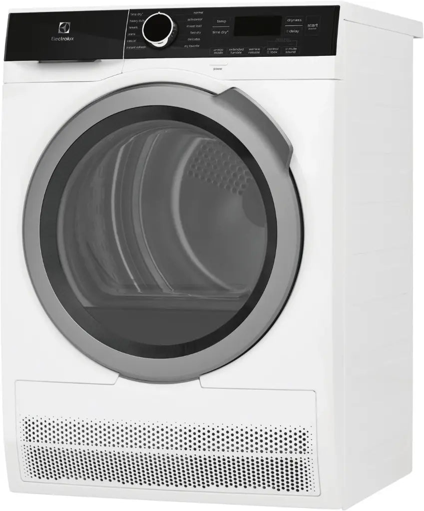 Electrolux 24 Inch Compact Ventless Electric Clothes Dryer in White - ELFE4222AW | Perfect for Apartments, Small Spaces & Energy-Efficient Laundry