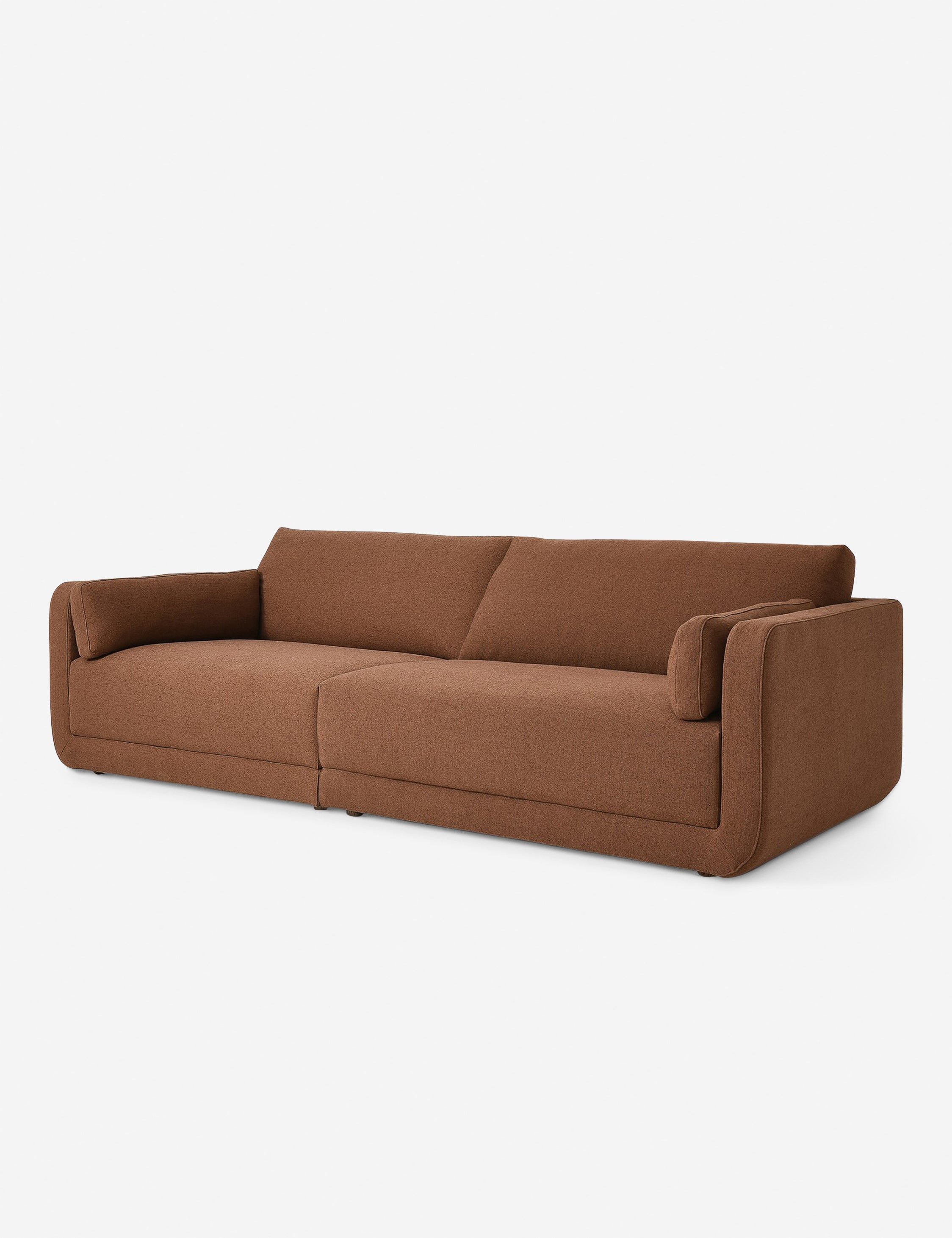 Dominique Sofa - Modern Comfortable Living Room Furniture for Home & Office | Perfect for Relaxing, Entertaining & Small Spaces