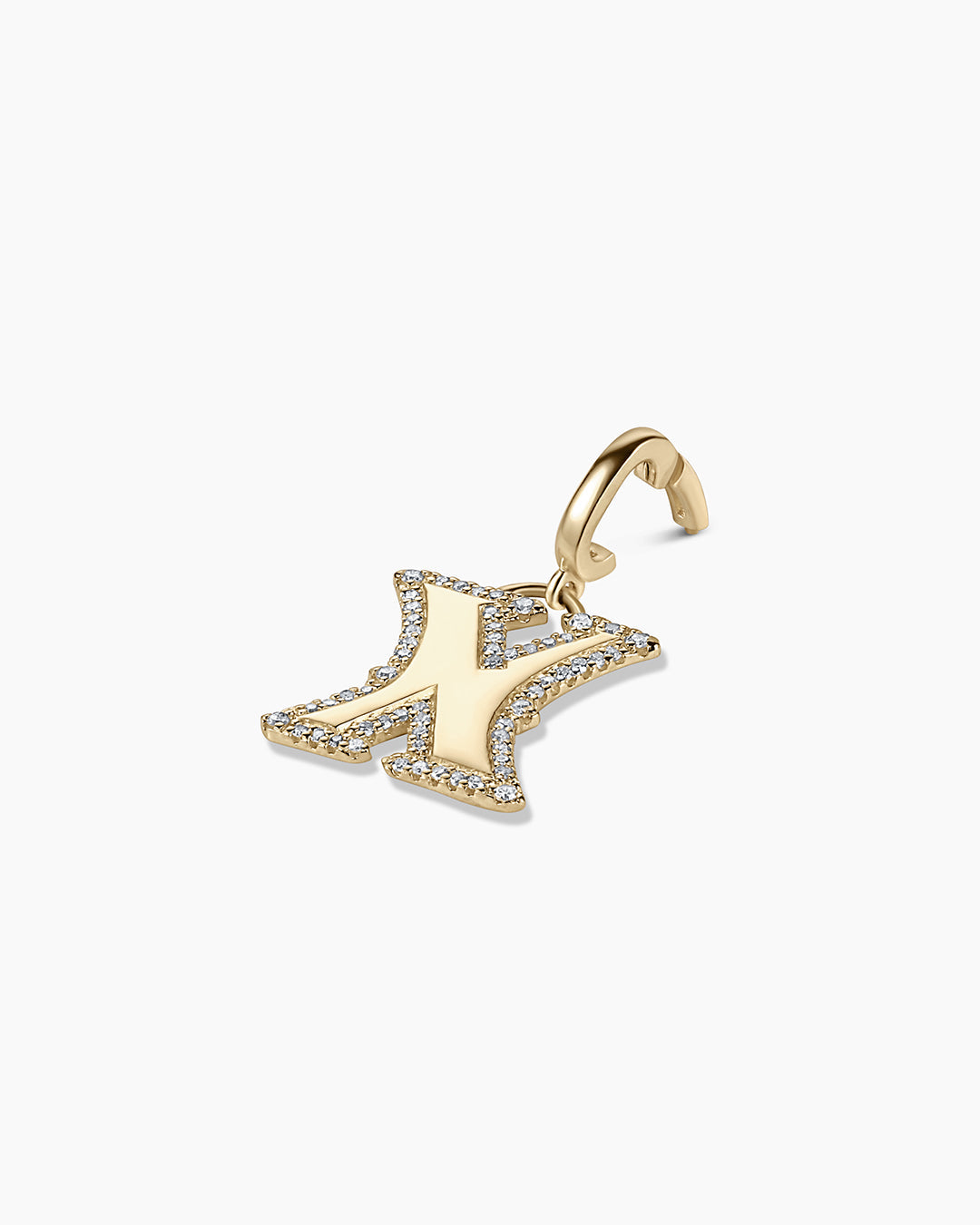 Diamond Era Alphabet Charm - Elegant Initial Pendant Necklace for Women, Personalized Jewelry Gift for Her, Perfect for Birthdays, Anniversaries & Special Occasions