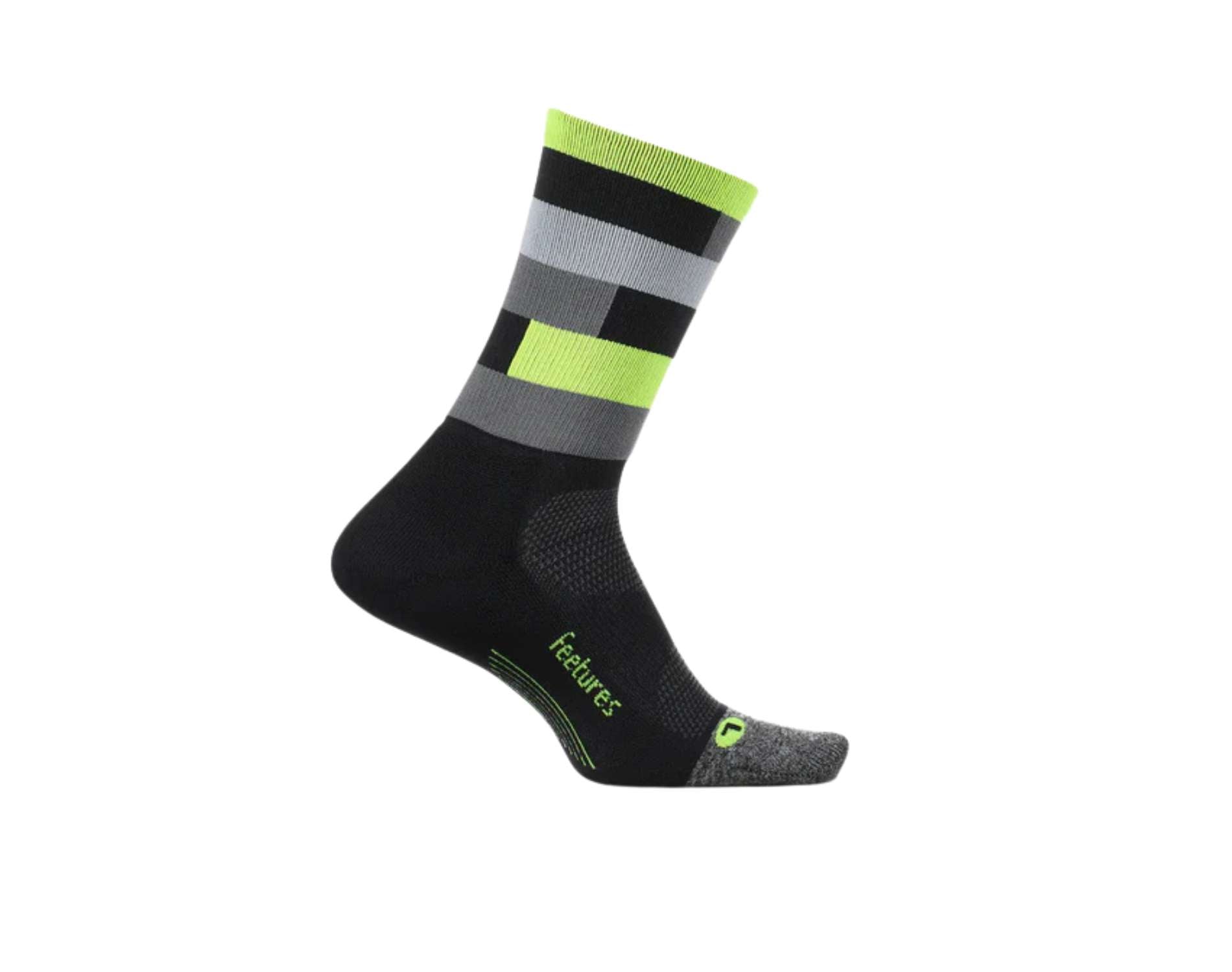 Black High Top Stripe Grey