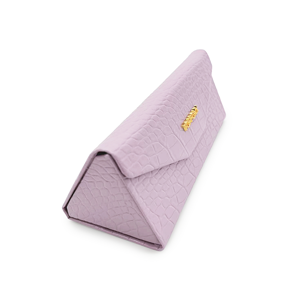 Lilac Faux Crocodile Hard Phone Case - Durable Protective Cover for iPhone 15/14/13/12 Pro Max, Slim Shockproof Shell - Perfect for Travel, Work & Everyday Use