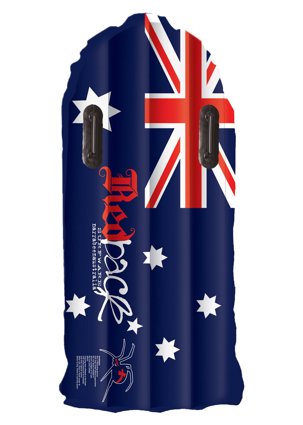 RedBack Aussie Surfmat - Premium Inflatable Surfing Mat for Waves - Perfect for Beach, Ocean, and Pool Surfing Adventures