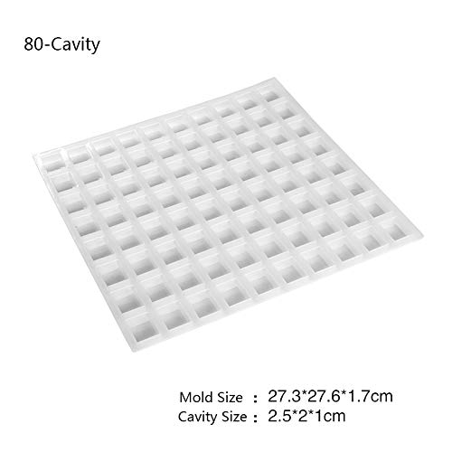 Premium Silicone Mini Ice Cube Trays - Flexible Ice Molds for Perfect Cubes, Bars & Shapes | Ideal for Cocktails, Wine, Chocolate, Candy, Fondant & Baking | BPA-Free, Easy Release, Dishwasher Safe | Perfect for Home Bars, Parties & Creative Desserts
