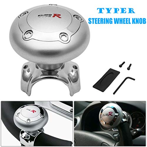 Universal Steering Wheel Spinner Knob - Power Handle for Easy Steering | Car, Truck, Bus & Boat Accessories | Perfect for Disabled Drivers & One-Handed Operation