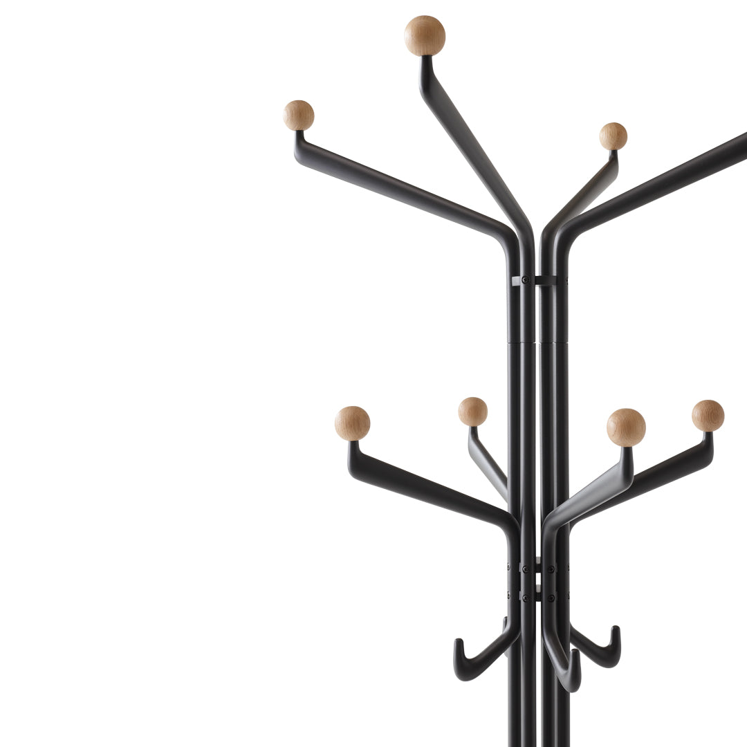 SC77 Modern Coat Stand - Stylish Entryway Organizer for Hats, Jackets & Bags | Perfect for Home, Office & Dorm Decor