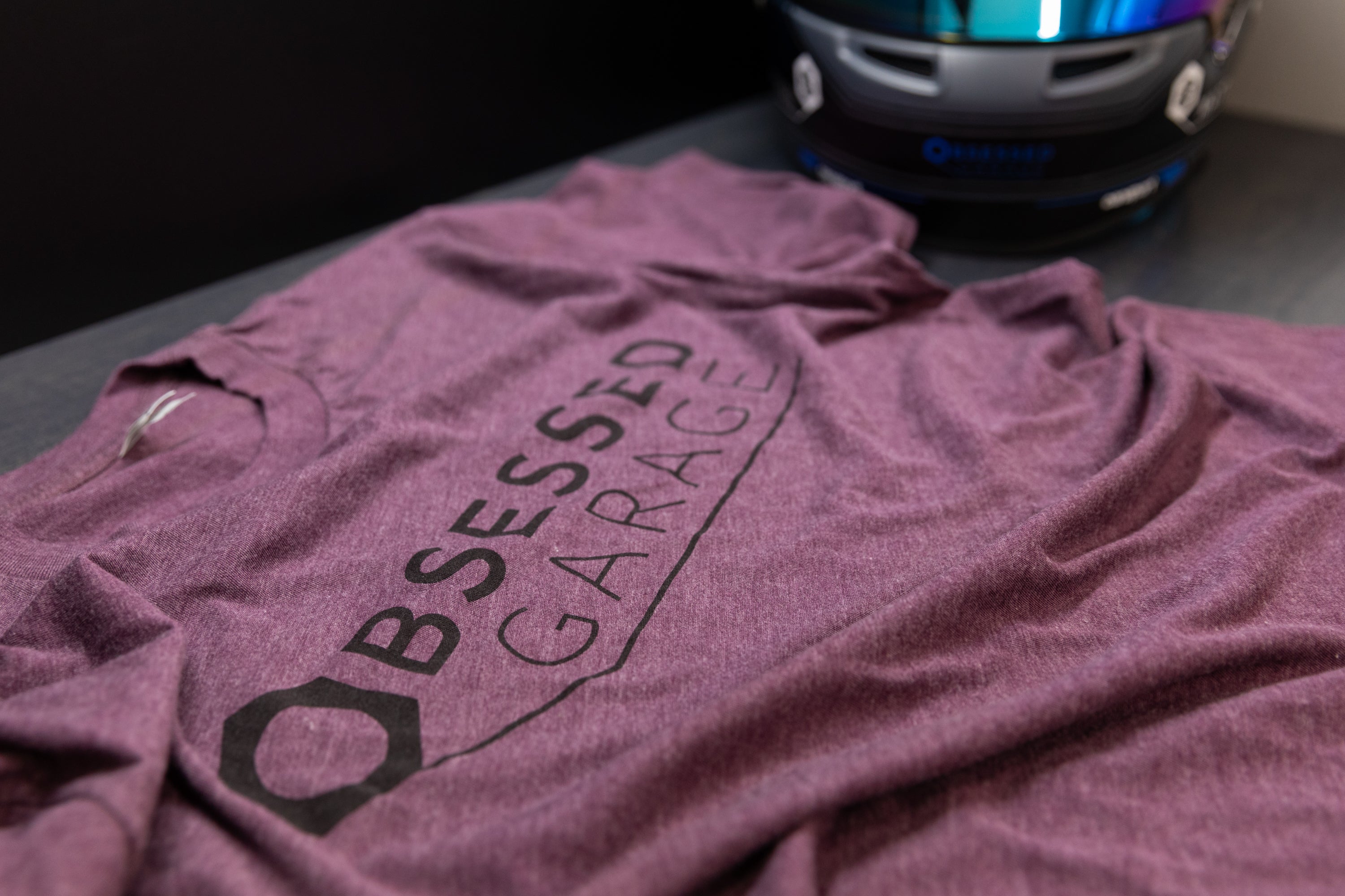 Obsessed Garage Logo T-Shirt - Premium Cotton Unisex Tee for Car Enthusiasts - Perfect for Car Shows, Meetups & Casual Wear