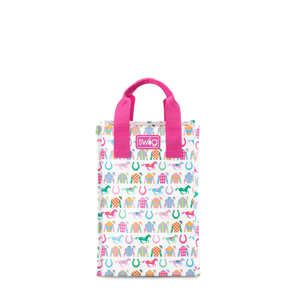 Go Baby Go Reusable Grocery Bags - Large Eco-Friendly Shopping Tote for Supermarket, Farmers Market & Beach Trips