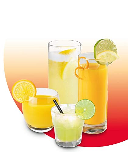 Moulinex PC603D27 Vita Press Direct Serve Citrus Juicer - 100W Electric Orange & Lemon Squeezer for Fresh Juice - Perfect for Breakfast, Bars & Healthy Lifestyles