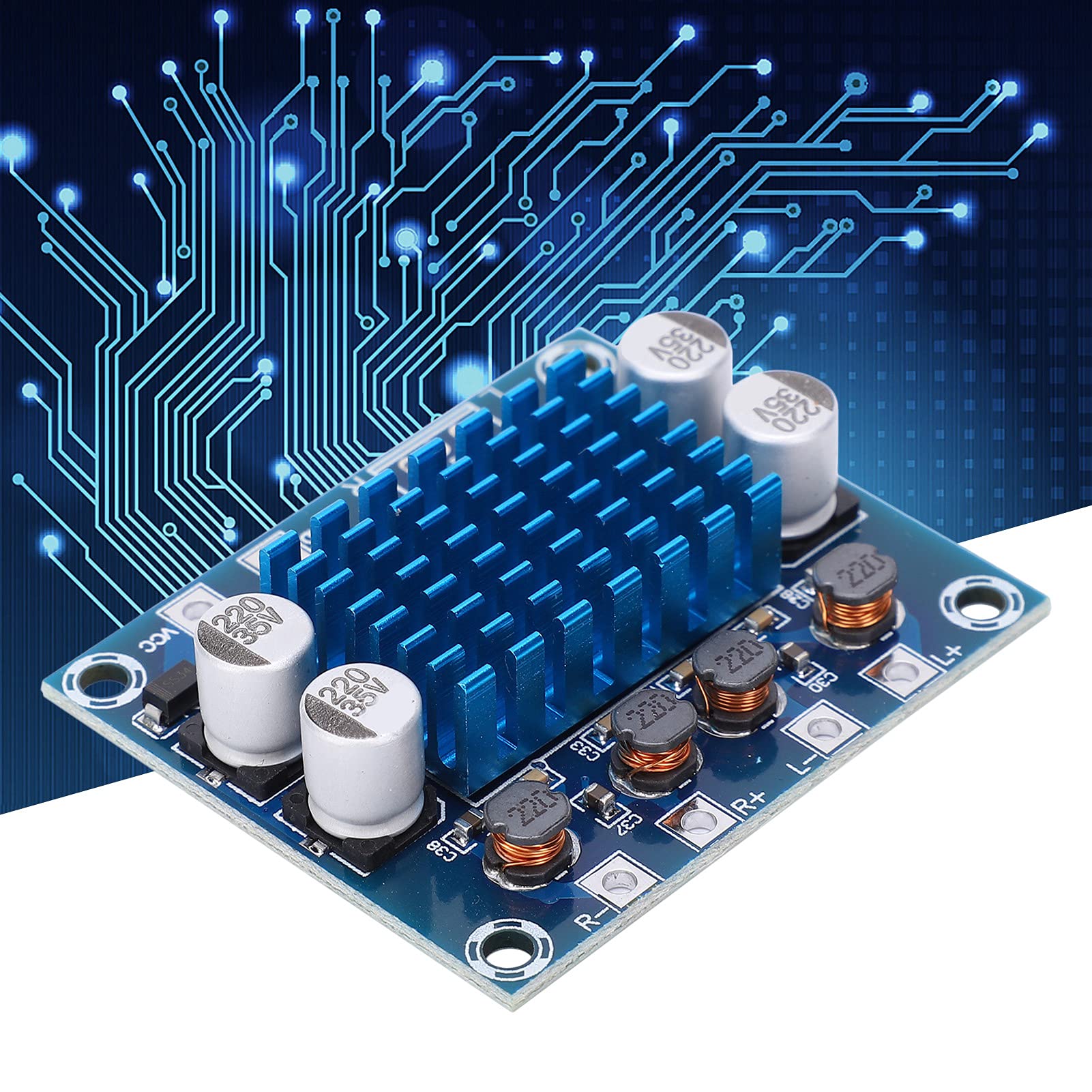 High Power Digital Audio Amplifier Board - Stable Structure for Home & Professional Use | DIY Projects, Home Theater, Studio Sound Systems
