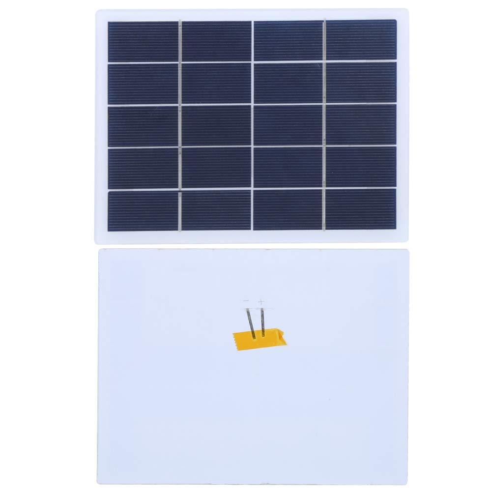 5V Solar Panel - High Efficiency Photovoltaic Module with Long Lifespan, Compact & Portable for Solar Garden Lights, Street Lights & Outdoor Decor - Perfect for Home, Camping & Emergency Power