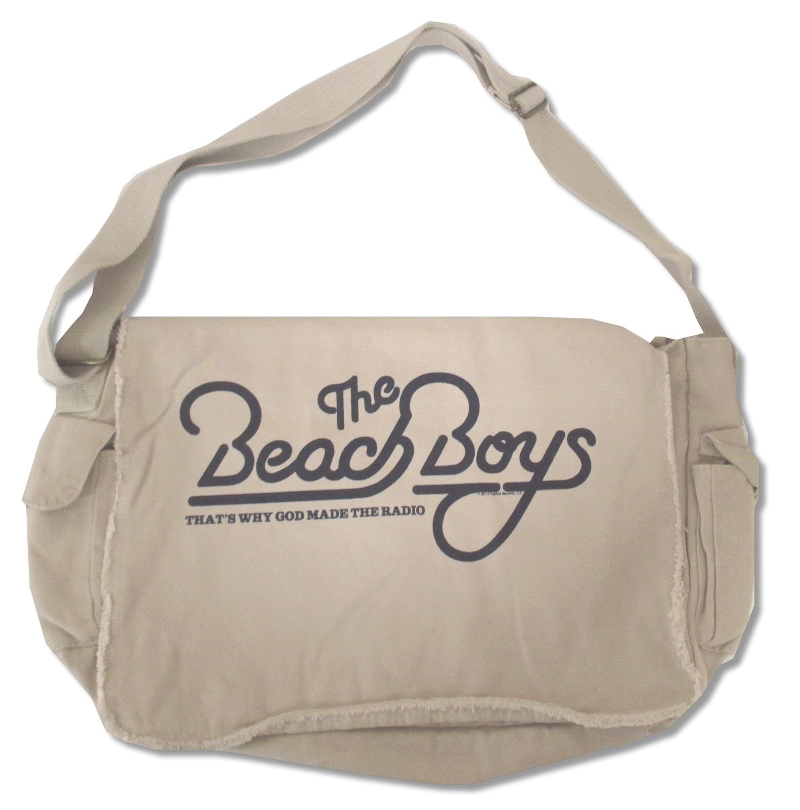 The Beach Boys God Made Radio Vintage-Inspired Heavy Duty Messenger Bag - Durable Crossbody Bag for Music Lovers, Commuters & Travel Accessories