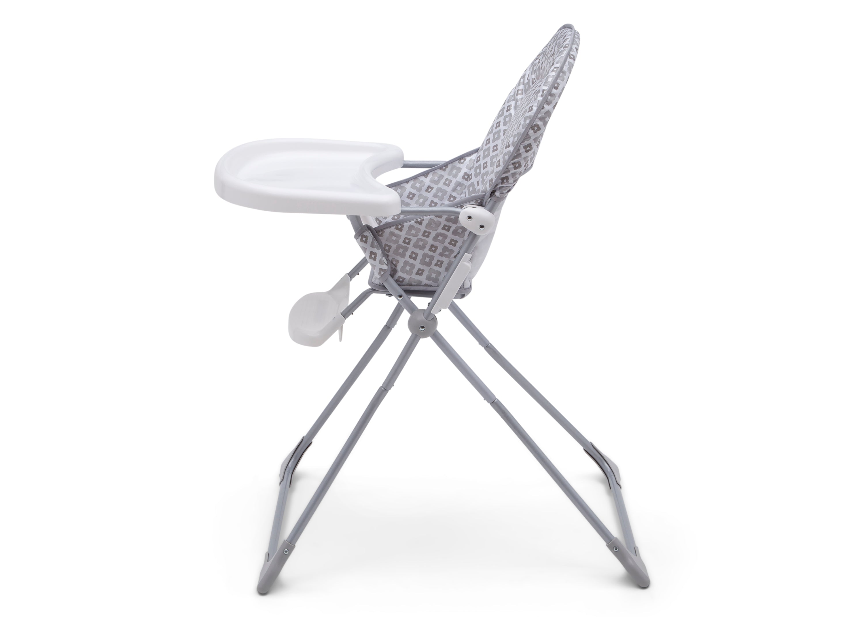 EZ Fold High Chair - Portable Baby Feeding Chair with Adjustable Height & Easy Storage - Perfect for Home, Travel & Restaurants