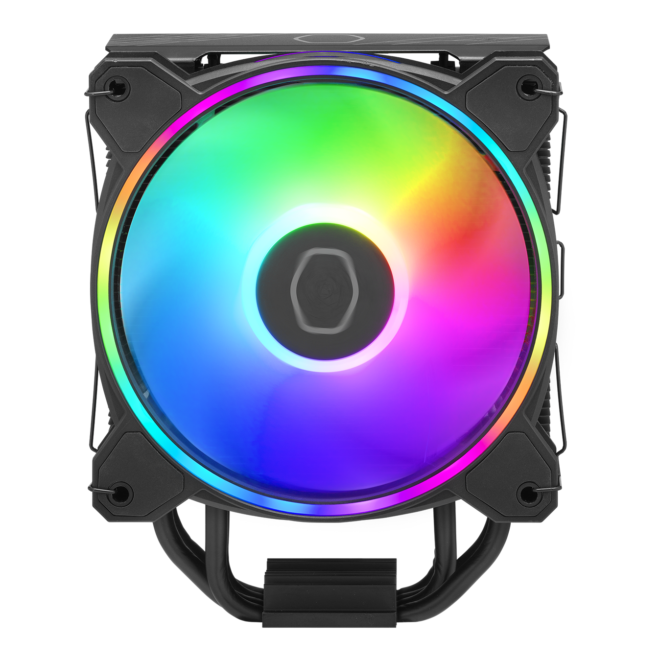 Cooler Master Hyper 212 Halo - High Performance 120mm CPU Air Cooler with Dual Loop ARGB Fans | Efficient Cooling for Gaming PC, Workstation & Overclocking