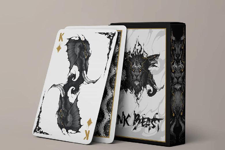 Ink Beast Gilded Gold Edition - Premium Luxury Notebook for Journaling, Sketching & Gift Giving - Perfect for Artists, Writers & Professionals