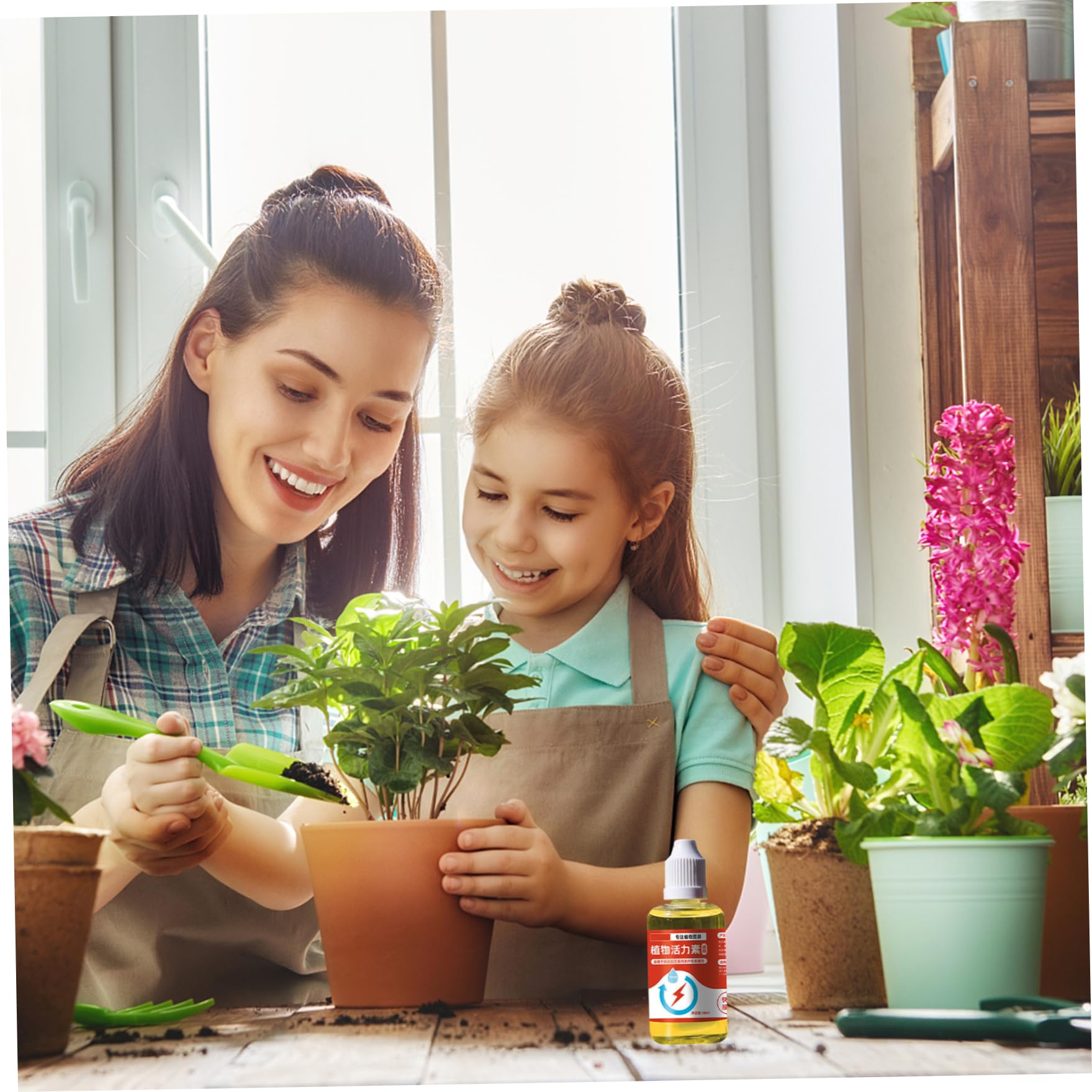 50ML Indoor Plant Fertilizer & Rooting Hormone - Concentrated Nutrient Solution for Flowers, Lawns & Gardens | Promotes Root Growth for Cuttings & Leaf Spray | Ideal for Houseplants, Hydroponics & Organic Gardening