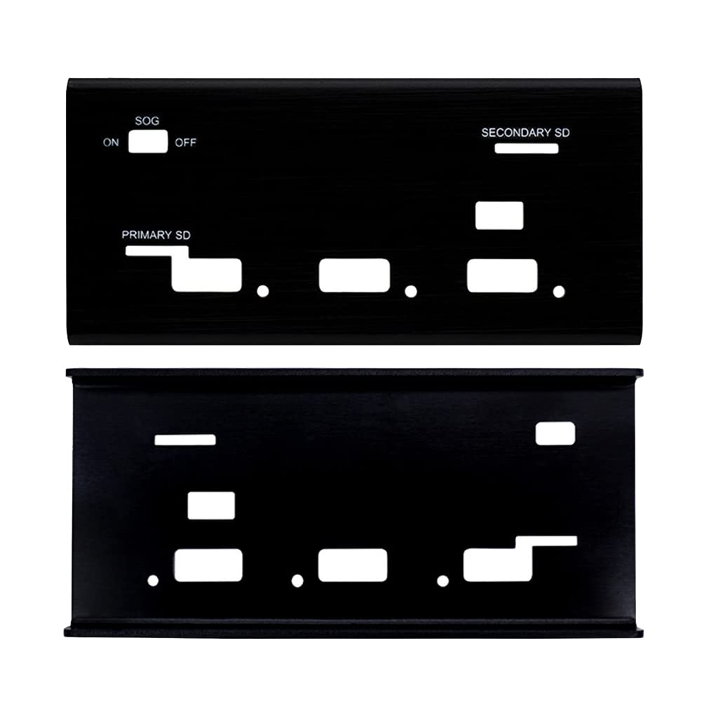 Nemeaii Mister FPGA 32MB Motherboard with USB Hub V2.1 & DIY Metal Case Kit - Compatible with Terasic DE10-Nano (Black) - Perfect for Retro Gaming, FPGA Development, and DIY Electronics Projects