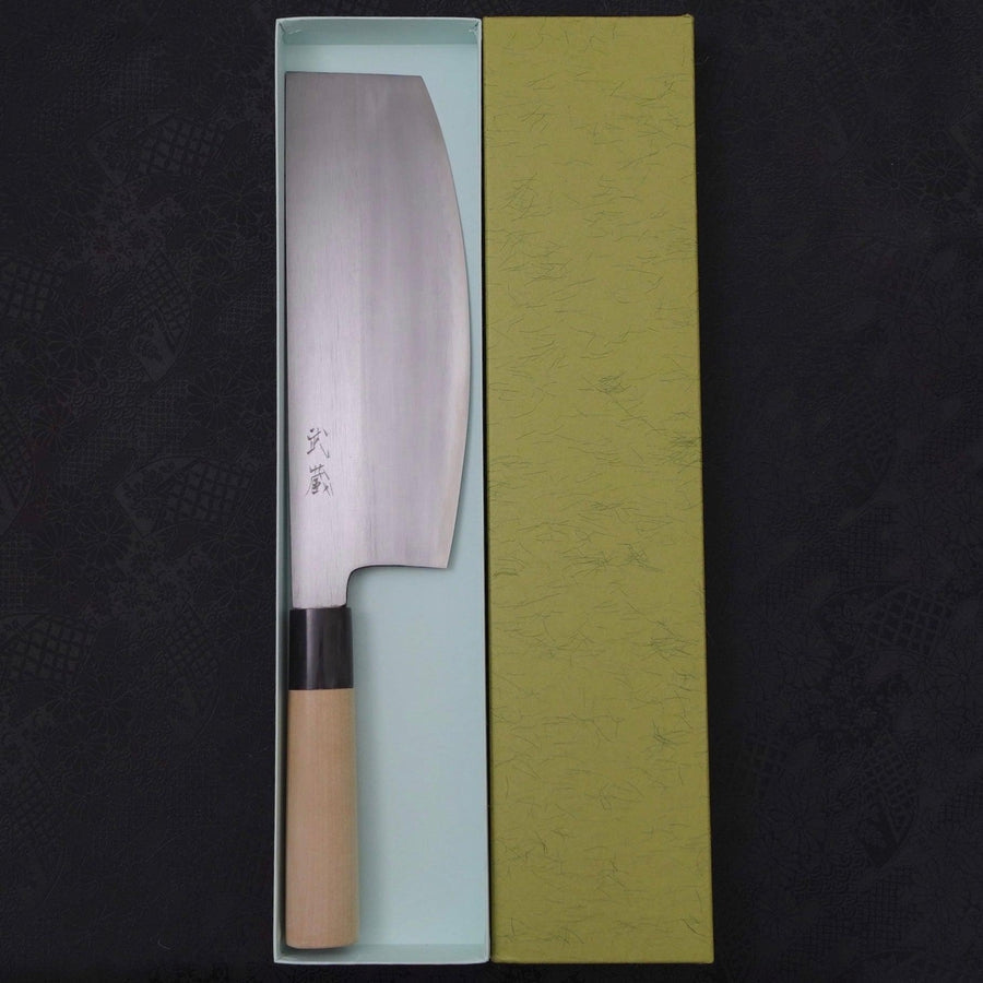 Premium Sushikiri White Steel #2 Kasumi Buffalo Magnolia Handle 240mm Japanese Chef Knife - Perfect for Sushi, Sashimi & Precision Cutting in Professional Kitchens