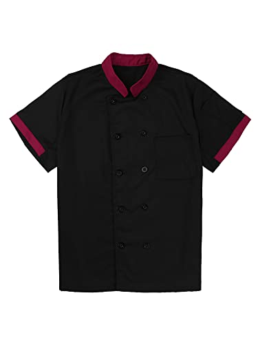Black Chef Jacket Uniform
