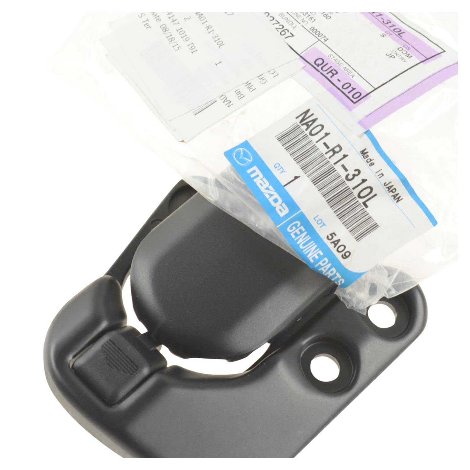 Convertible Top Roof Latch Lock Handle Right RH for 1990-2002 Mazda Miata MX-5 - Replacement Part for Soft Top Security & Weather Protection