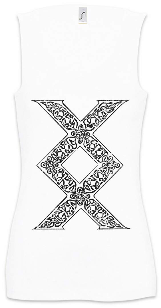 Urban Backwoods Inguz Rune Women's Tank Top - Breathable Workout Shirt for Gym, Yoga & Fitness Training | Perfect for Summer Workouts & Active Lifestyle