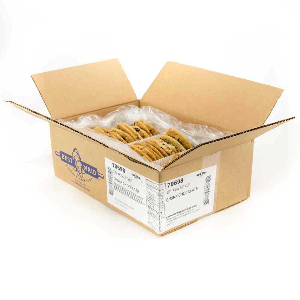 Best Maid Thaw and Serve Chunk Chocolate Cookie - 2 Ounce (Pack of 48) | Bulk Frozen Cookies for Bakeries, Cafes & Dessert Shops | Perfect for Parties, Catering & Wholesale