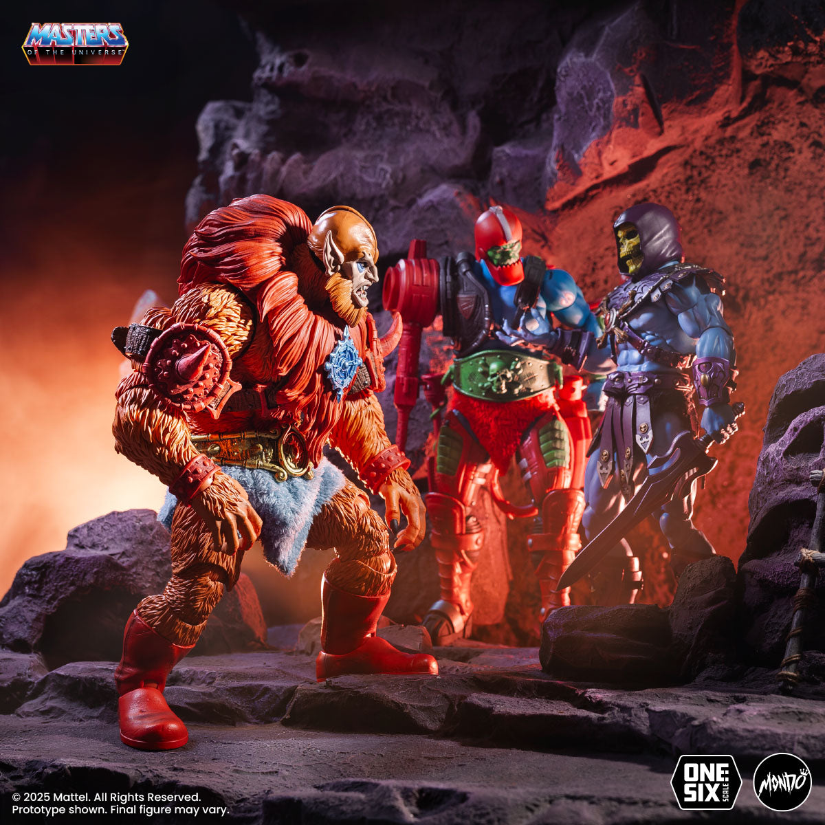 Masters of the Universe Beast Man 1/6 Scale Action Figure - Classic Variant Collectible Toy for Display & Play | Perfect for Fans, Collectors, and Home Decor