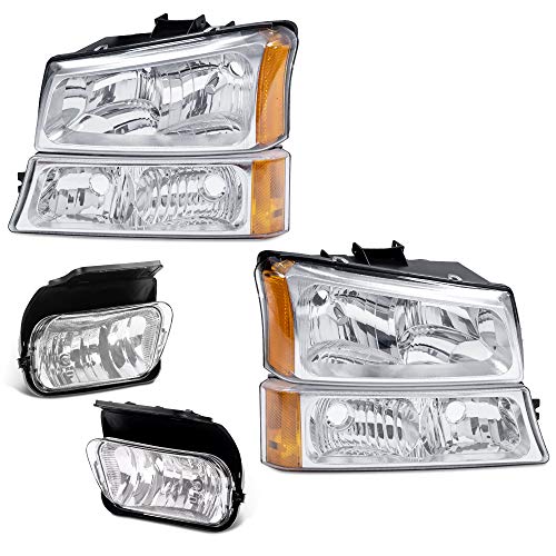Clear Lens Chrome Housing Amber Corner