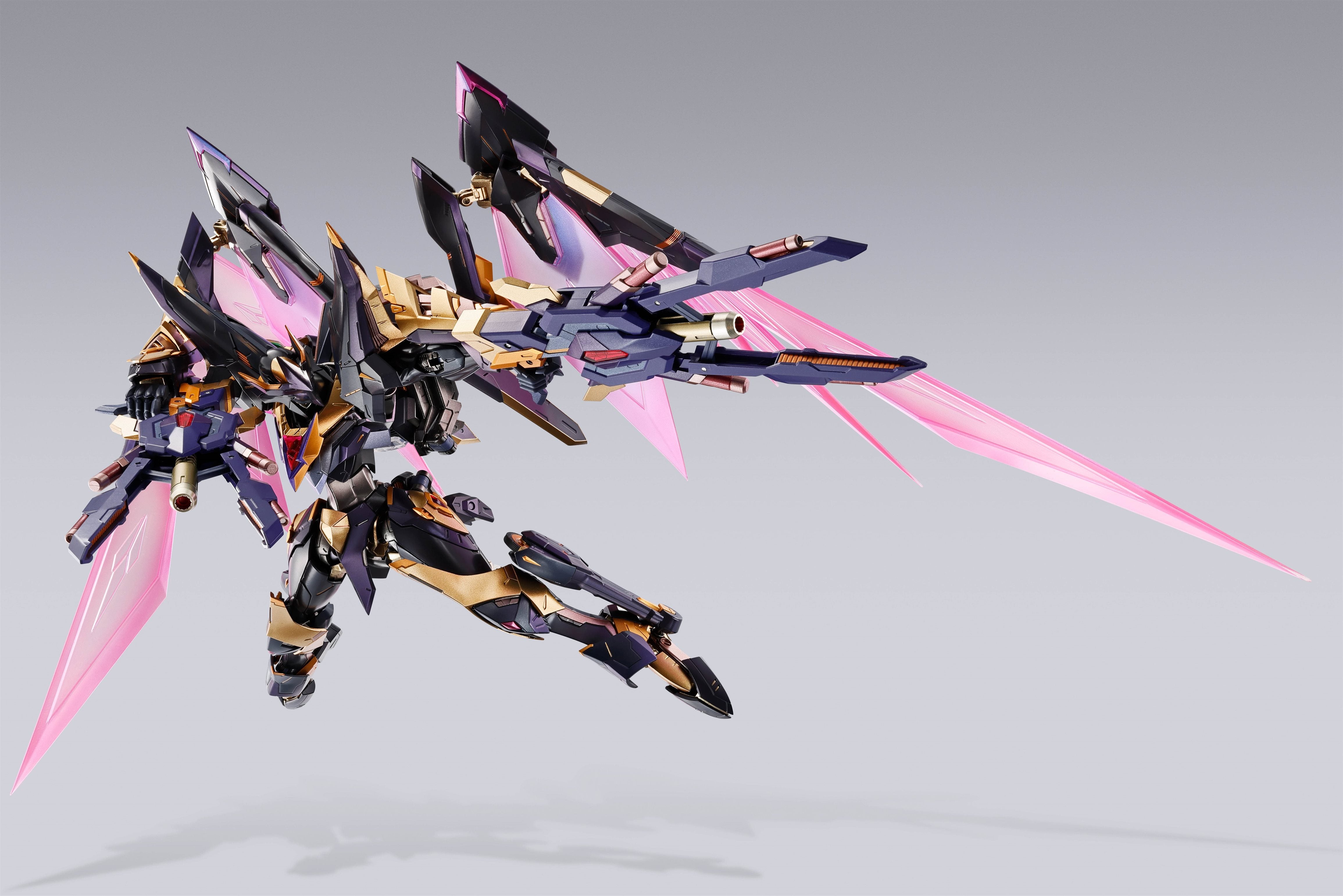 Bandai Metal Build Dragon Scale Code Geass: Lelouch of the Rebellion Lancelot Albion Zero Action Figure - Premium Collectible Anime Model for Display & Gifts | Perfect for Anime Fans & Collectors