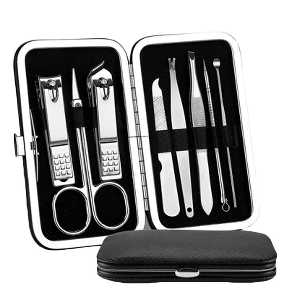 Professional Nail Clippers & Cuticle Nipper Set - Stainless Steel Fingernail Trimmers for Manicure & Pedicure | Perfect for Home, Salon & Travel Grooming Kit