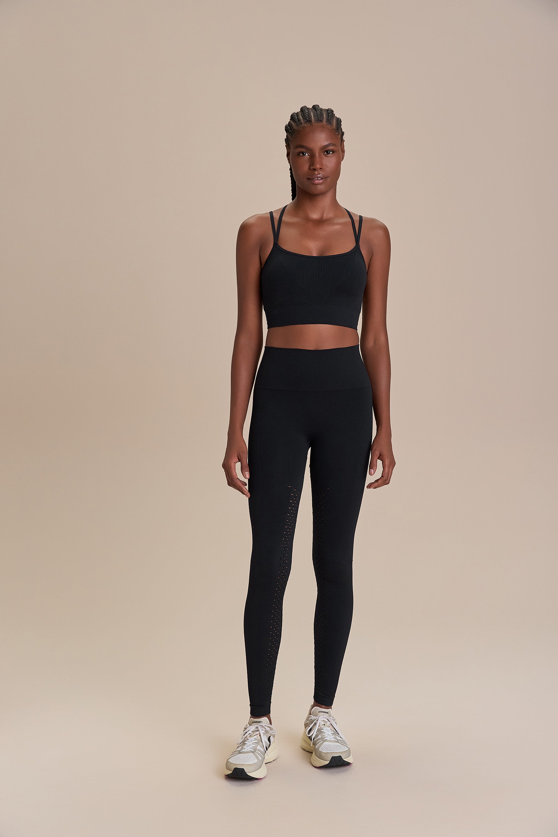 Essential Seamless Soft Stirrup Leggings for Women - High Waist Yoga Pants with Tummy Control - Perfect for Yoga, Pilates, Workout & Lounge Wear