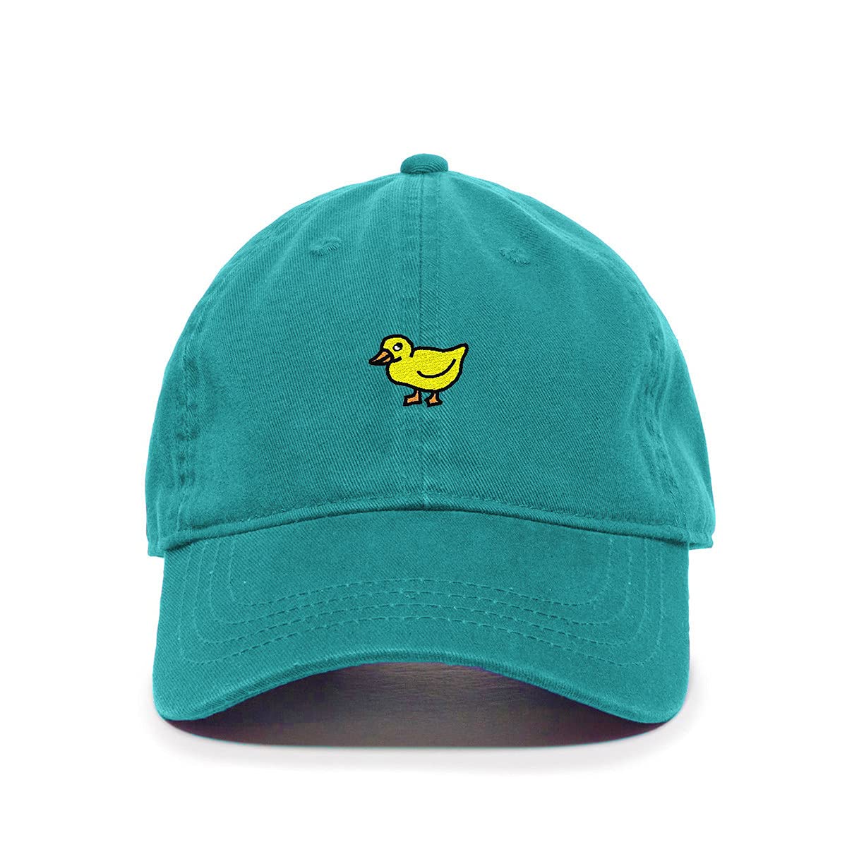 Stylish Duck Embroidered Cotton Baseball Cap - Adjustable Dad Hat for Men & Women - Perfect for Outdoor Sports, Casual Wear, and Daily Fashion