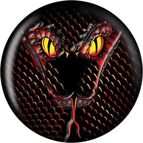 Brunswick Snake Glow Viz-A-Ball Bowling Ball - High Performance Reactive Resin for Strikes & Spares - Perfect for League Play & Night Bowling