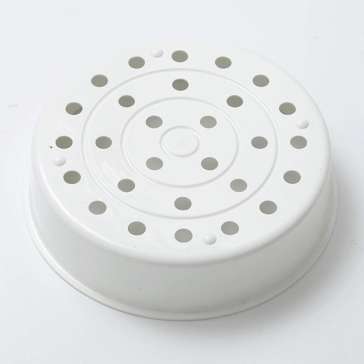 Food Grade Plastic Steamer Basket - 3L Steam Rack Stand for Rice Cooker, Pressure Cooker & Warmer (Ivory) | Perfect for Healthy Meal Prep, Dumplings & Vegetables