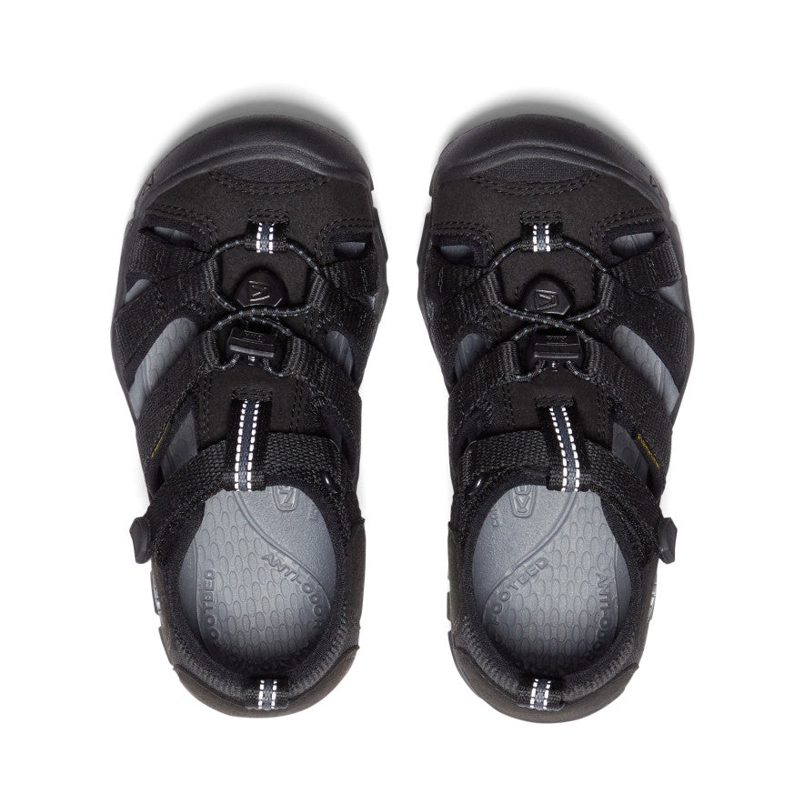 Little Kids' Seacamp II CNX Water Shoes - Black/Grey - Comfortable & Lightweight for Beach, Pool & Outdoor Play