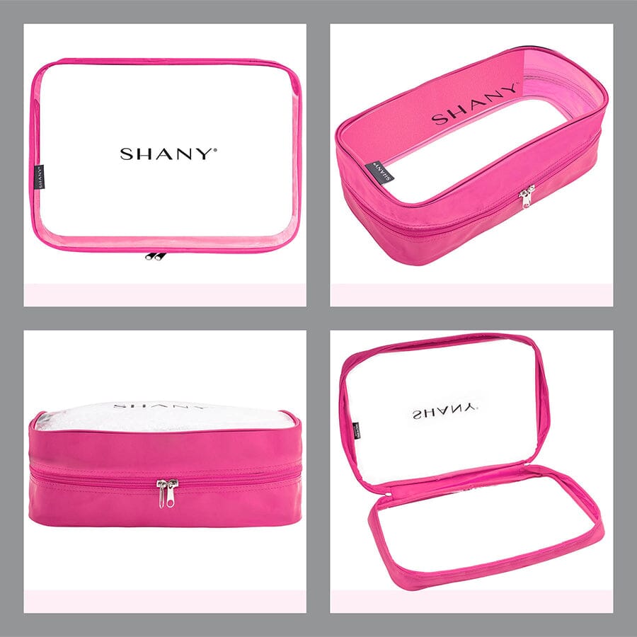Waterproof Clear PVC Luggage Organizer Set - 3-Piece Travel Packing Cubes for Suitcases | Perfect for Airplane Carry-On, Business Trips & Vacation Packing