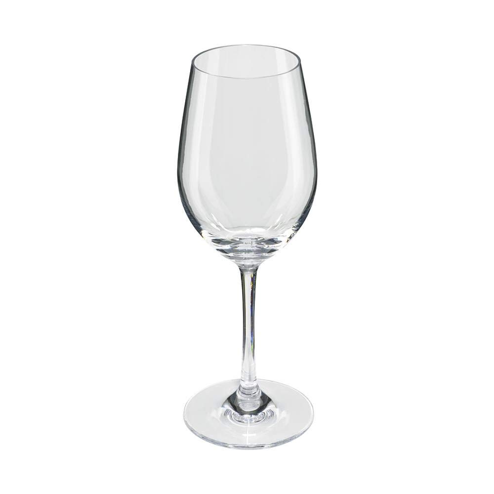 Unbreakable Polycarbonate Wine Glasses 250ml (6-Pack, White) - Perfect for Outdoor Parties & Picnics