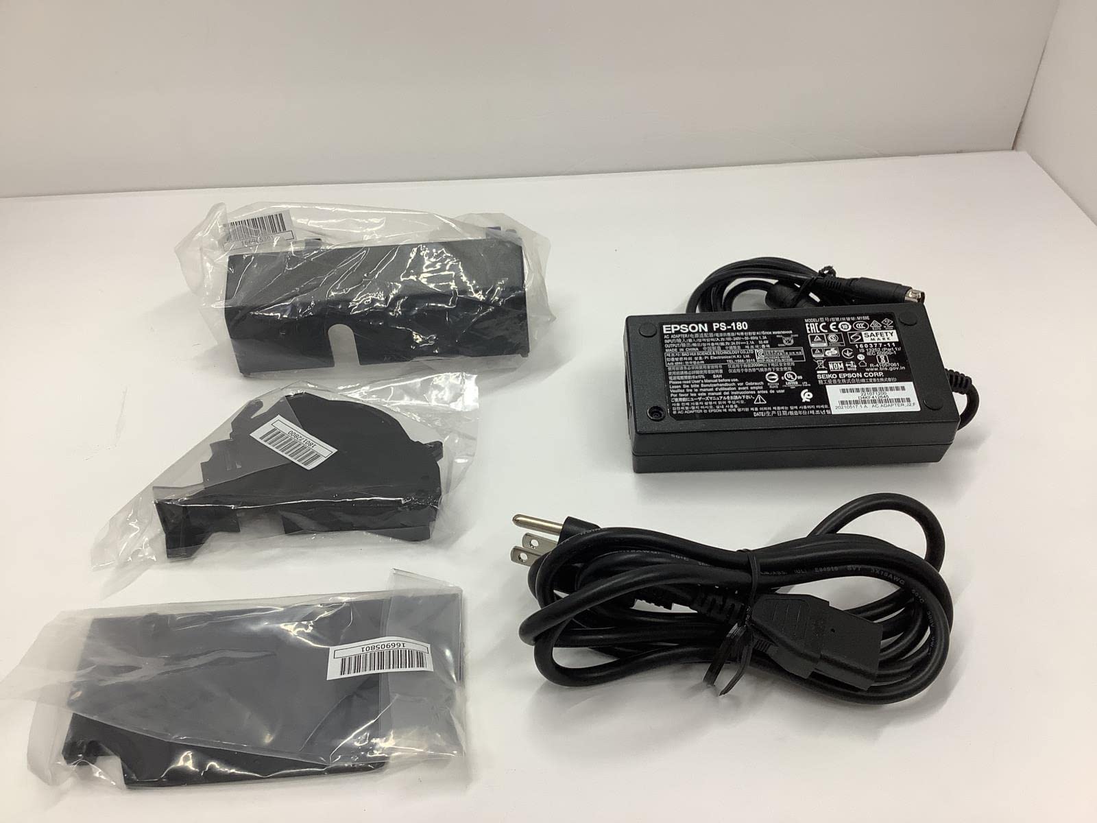 Epson TM-T88VI Thermal Receipt Printer - Ethernet, USB & Serial Interfaces - Black - Includes PS-180 Power Supply & AC Cable - Ideal for Retail Stores, Restaurants & POS Systems