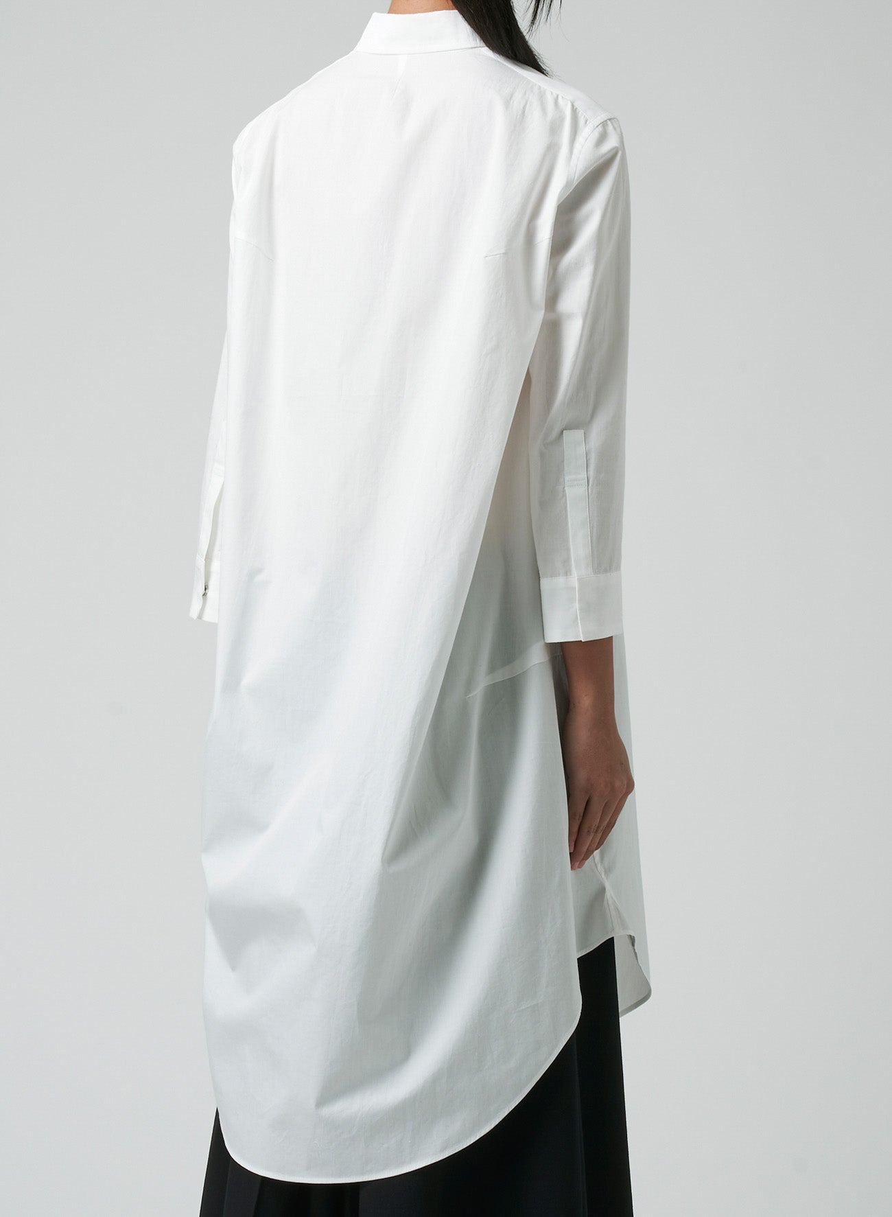 Stylish Cotton Broadcloth Balloon Silhouette Shirt Dress with Box Pocket - Perfect for Casual Outings, Office Wear & Summer Fashion