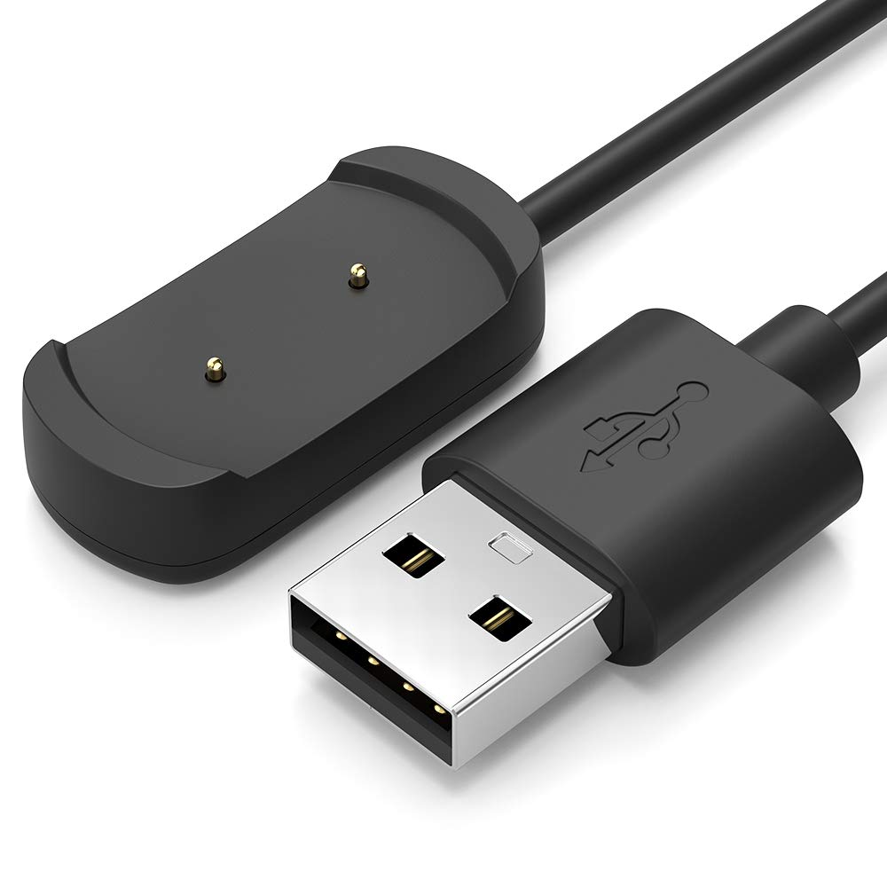 TUSITA Smartwatch Charger Compatible with Amazfit GTR/GTS/T-Rex Series - 3.3ft USB Charging Cable & Base - Replacement Watch Accessories for Home, Office & Travel Use